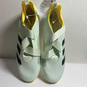 adidas The Indoor Cycling Shoes Linen Green Size 10.5M/11.5W Brand New